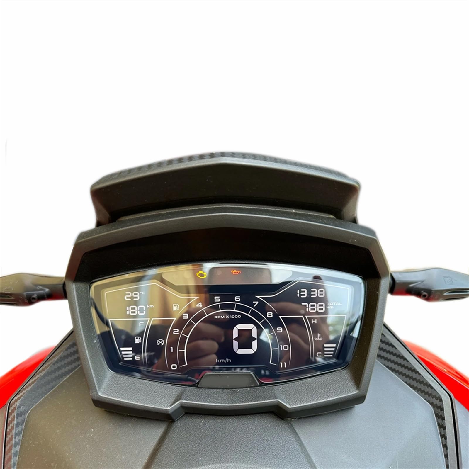 Film de protection contre les rayures pour moto Aprilia SR GT 125 protéger écran tableau bord