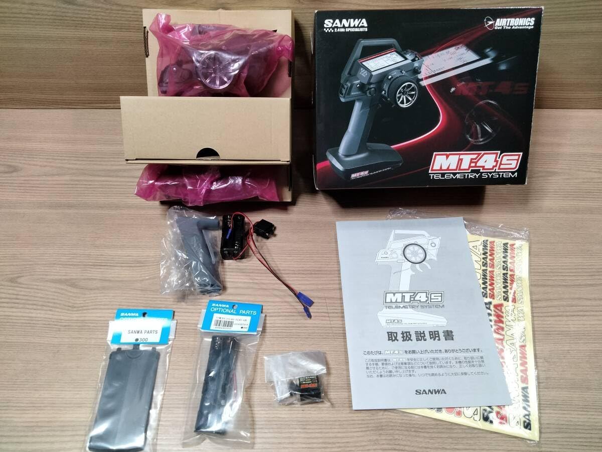 奇跡の サンワ サンワ M12 送信機 RX481 受信機 セット MT-4S プロポ