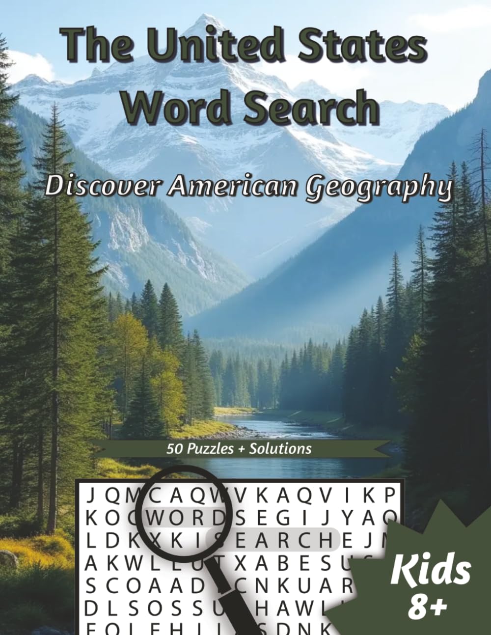 The United States Word Search: Discover American Geography