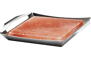 Napoleon Himalayan Salt Block with Stainless Steel Topper