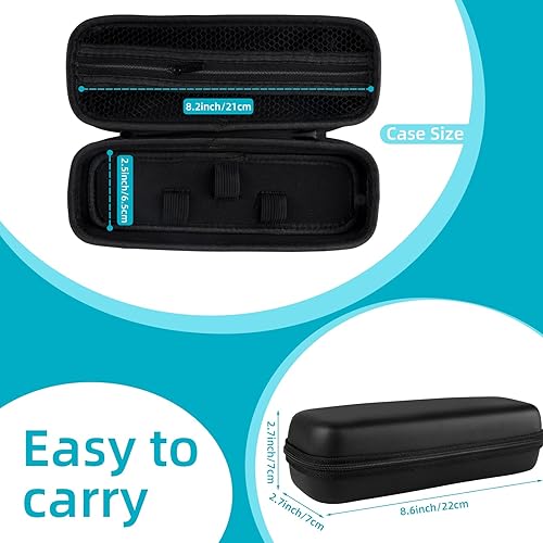 Miniatura 2 de Fowecelt Estuche de viaje para cepillo de dientes eléctrico para Oral-B Pro 1000 1500 5000 7000 6000, bolsa de transporte portátil para cepillo de