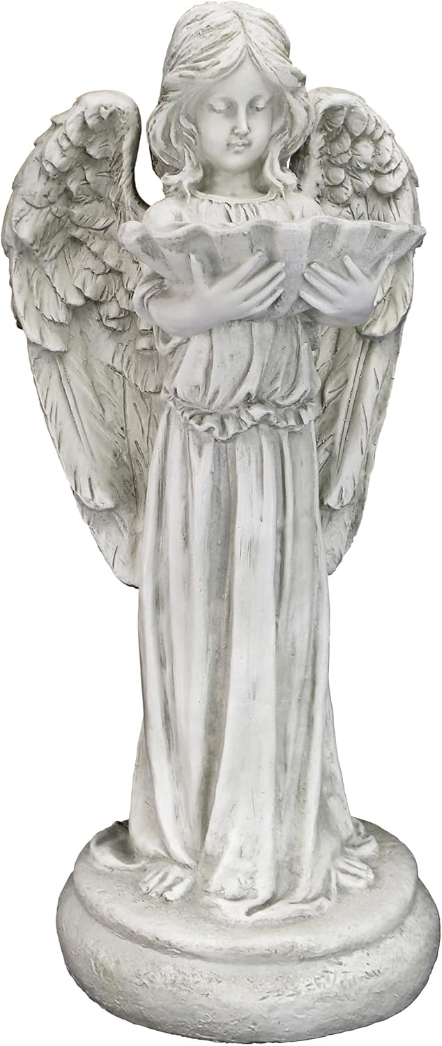 Design Toscano Tranquil Guardian Angel Statue Amazon.co.uk Garden
