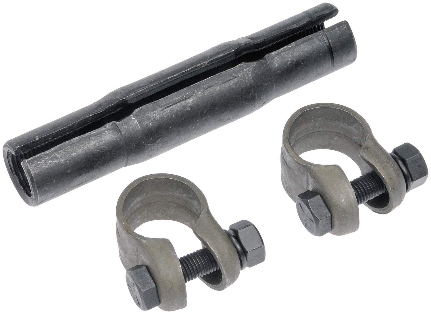 Dorman 534-277: Steering Tie Rod End Adjusting Sleeve - Steering Tie Rod End Adjusting Sleeve - Tie Rod Sleeve - Steering Tie Rod End Adjusting Sleeve - Tie Rod End Adjusting Sleeve - This steering tie rod end adjusting sleeve is precision-engineered and rigorously tested to provide reliable replacement for the original part on specific vehicles. - American Motors Corporation (AMC) 1988-64, Ford Motor Company 1972-62, General Motors 1995-62