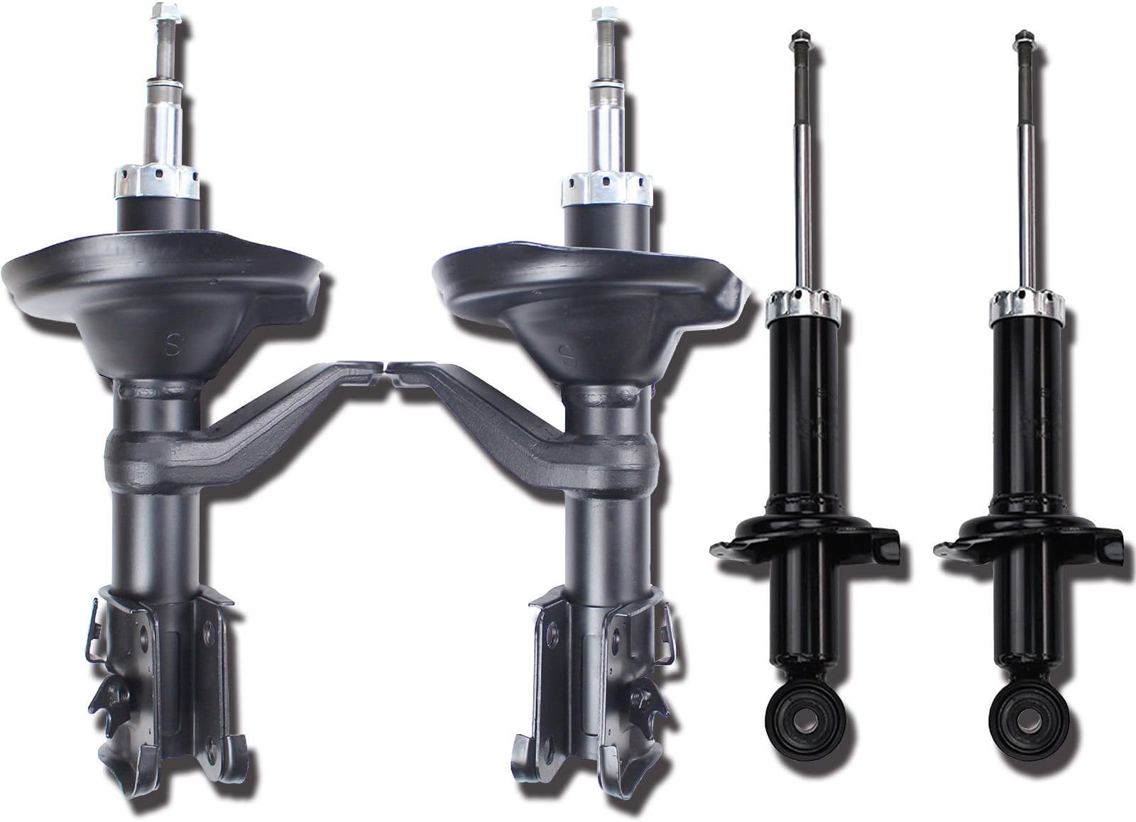 C0027L C0027R A0046 A0046 4 Pieces Full Set Suspension Shocks And Struts Compatible with 2002 2003 2004 2005 2006 CRV