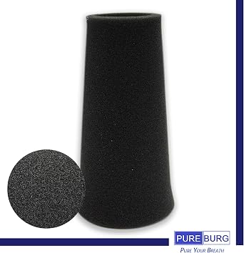 PUREBURG F112 Replacement Filter Compatible with Dirt Devil UD20120NC UD70161 UD70167 UD70181 UD70187 UD70171 UD70174 UD70174B UD70164 UD70185 UD70182 UD70186 UD70355B VACs,4-PACK