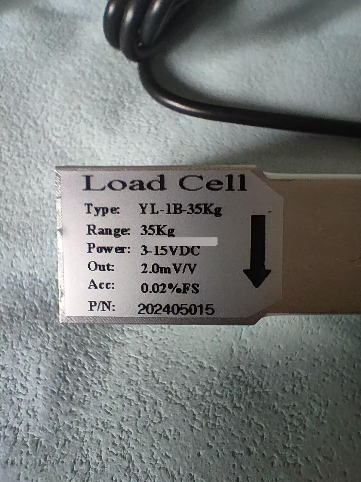 Doppelloch-Parallelbalken-Wägezellensensor aus Aluminiumlegierung YL-1B-10kg YL-1B-20kg YL-1B-35Kg YL-1B-40kg YL-1B-50kg YL-1B-100kg(YL-1B-35kg)