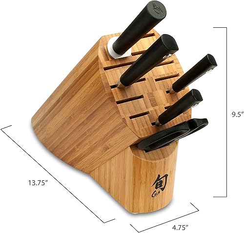 Miniatura 2 de Shun Cutlery Sora - Juego de bloques básicos de 6 piezas juego de cuchillos de cocina y cuchillos incluye cuchillos de cocina japoneses Sora de 8