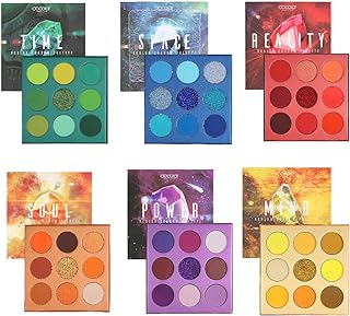 Docolor - Paleta de sombras de ojos de piedras preciosas, paleta de maquillaje
