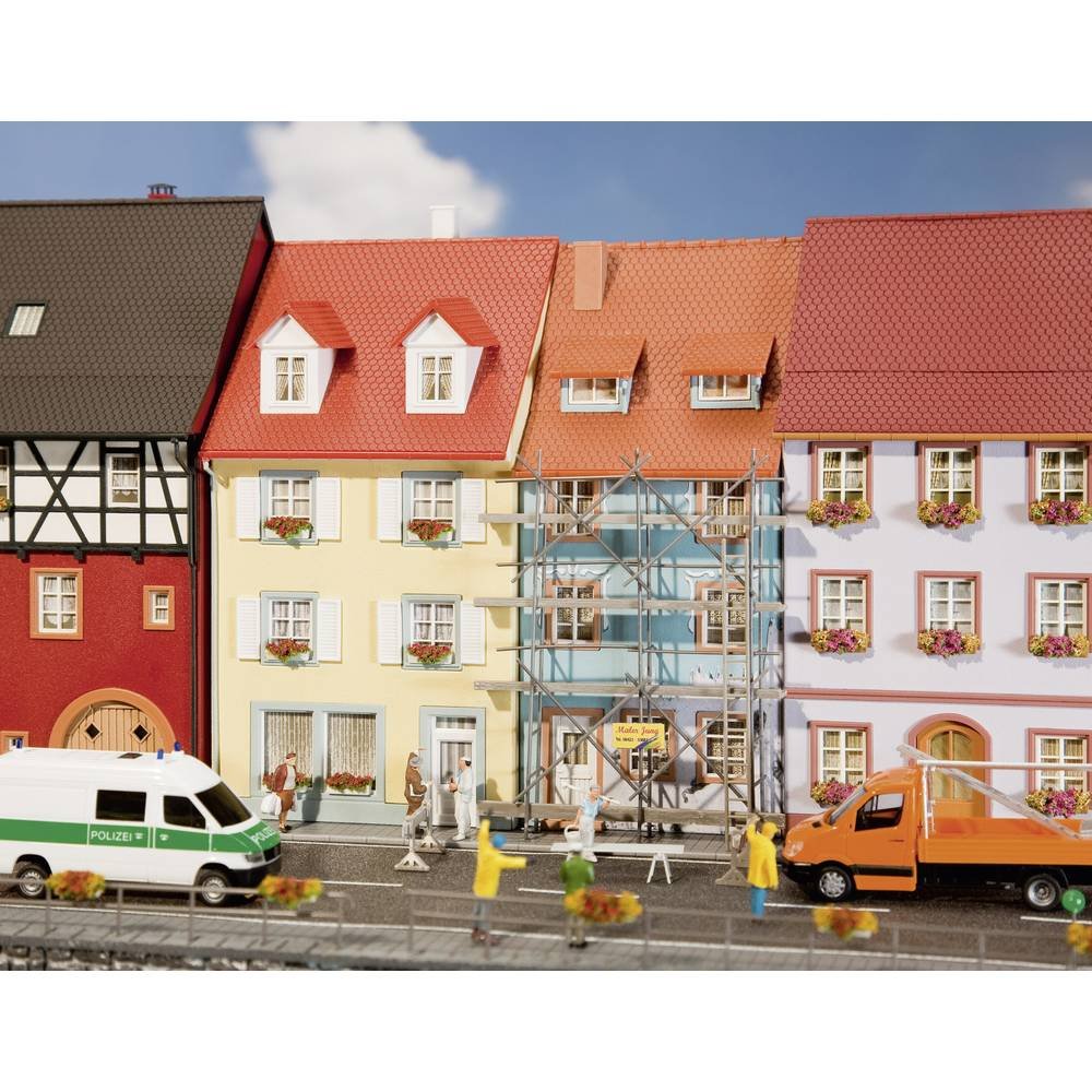 Faller 2278 - Échelle N - Immeuble Ancien De Ville Avec échafaudage - Neuf En Boîte