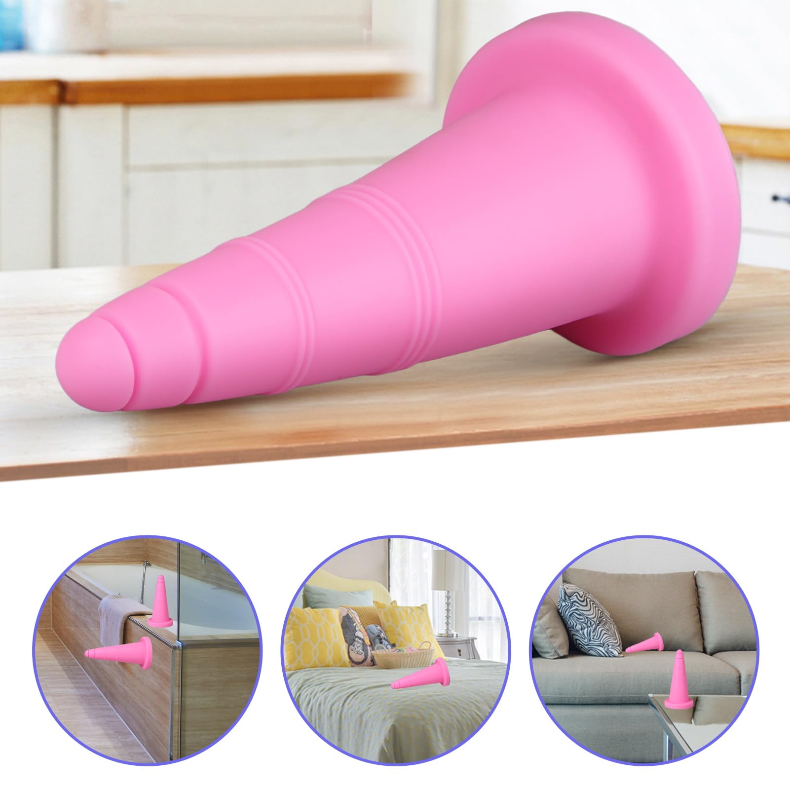 Analplug für Anal Expander - Fantasy Anal Plug mit Starker Saugnapf für Prostata Stimulation, Sexspielzeug für Paare Extrem Sex, Silikon Buttplug für Frauen Männer (L)