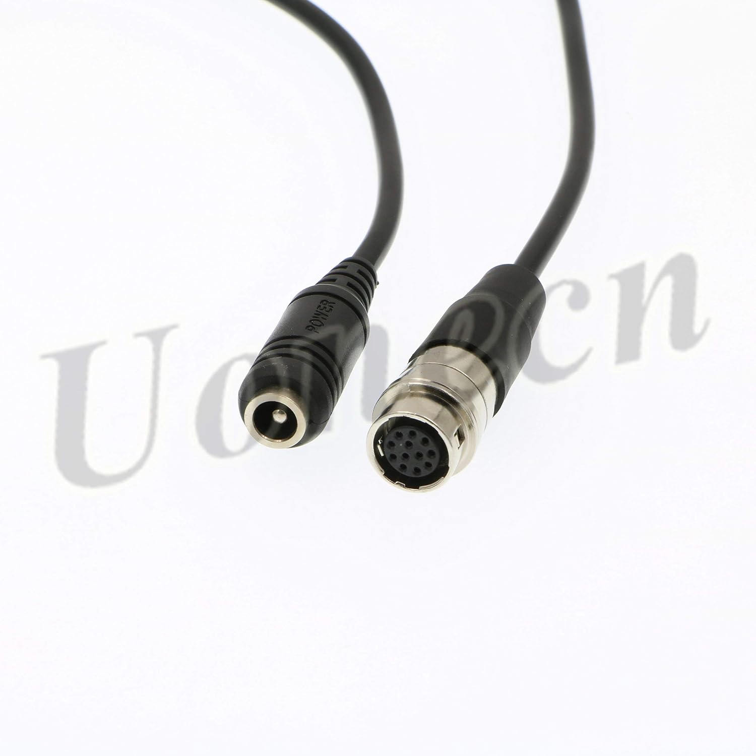 Uonecn Video Lens Cable DC Female GH4 Power Cable B4 2/3" Hirose 12 Pin Female for Camera Lens