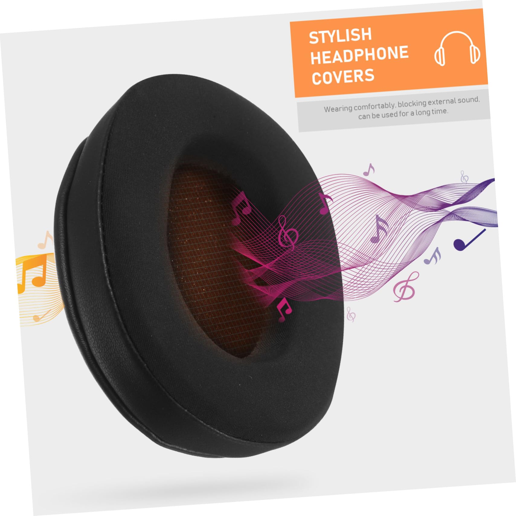 NUOBESTY 2 Series Almohadillas De Repuesto para Auriculares Compatibles Cómodas 2 Piezas*2