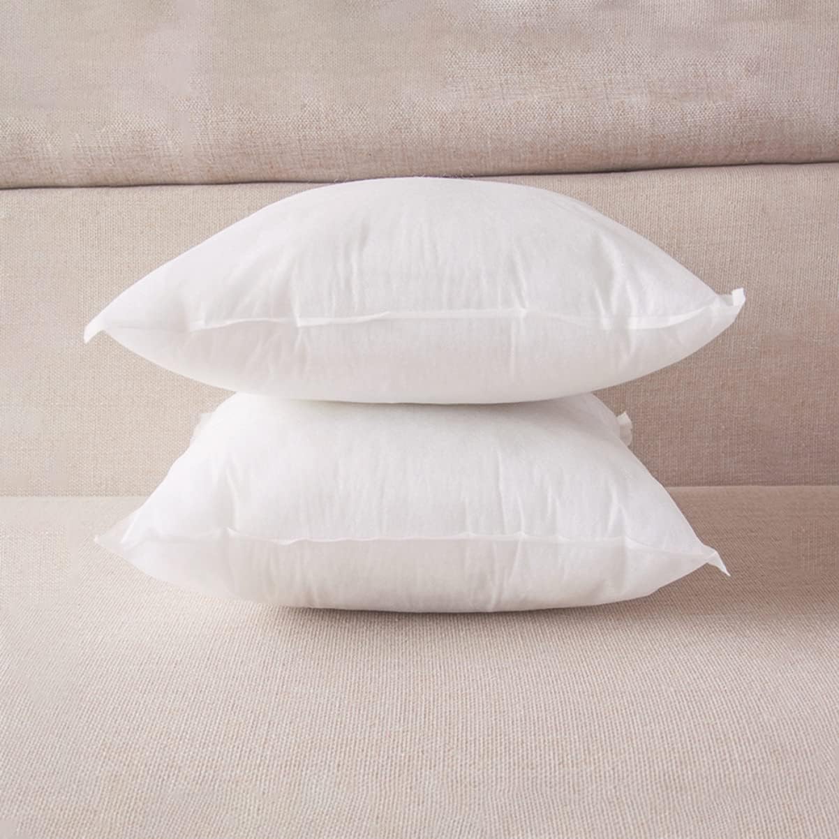 Gatuida 2pcs Shaped Pillow Inserts Pillow Core Bolster Decorative Fillers Outdoor Inserts Comfortable