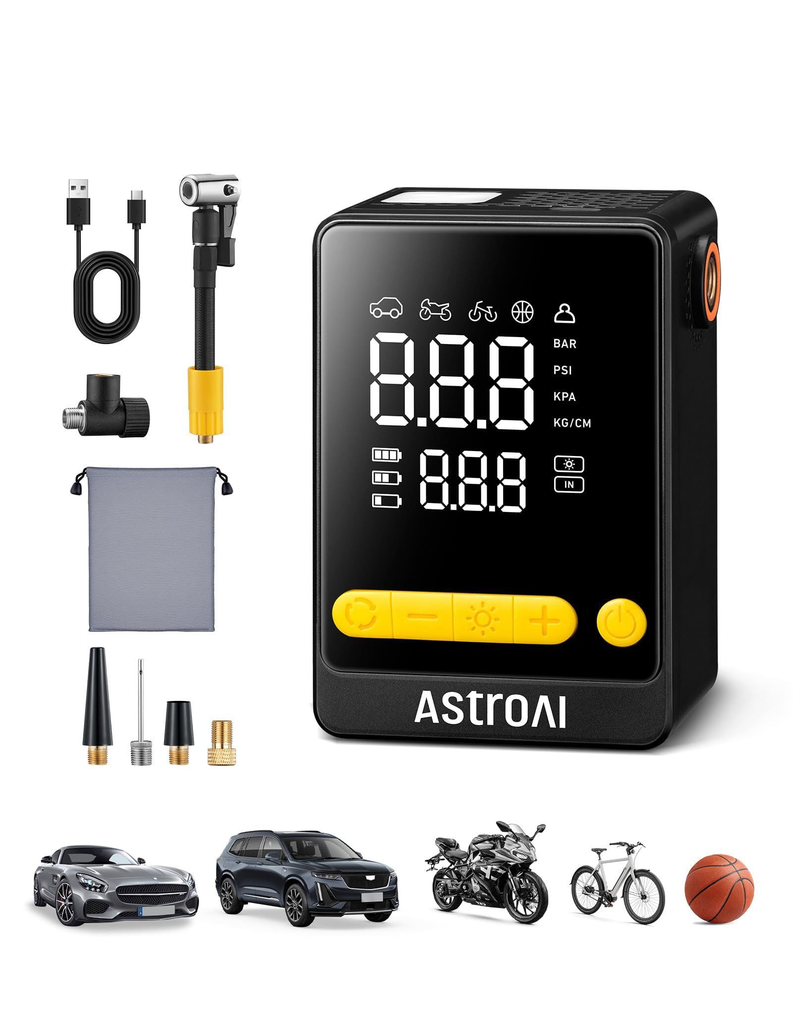 AstroAI L10 Mini tire inflator