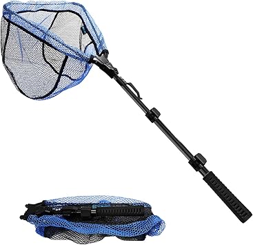 Amazon Sanlike 玉網 タモ網 折り畳み式 ランディングネット ガラス繊維 ワンタッチネット 3段階 伸縮式 調節可能 釣りネット すくい網 軽量 ラバーコーティングネット 淡水海水適用 釣り コンパクト 網 釣り道具 タモ全長110cm Jp Sanlike 玉網 ランディングネット