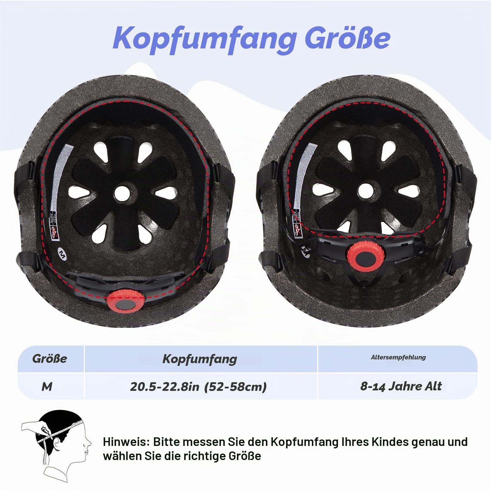 MHJY Kindersporthelm Voor Meisjes 8-14 Jaar – Met Afneembare Kattenoren – Verstelbaar 54-58 Cm – Lichtgewicht 230g – Voor Fiets, Step, Skateboard