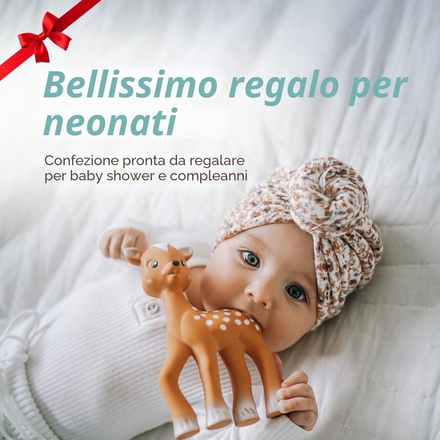 Sophie la Girafe – FanFan The Fawn Massaggiagengive & Comforter Gift Set