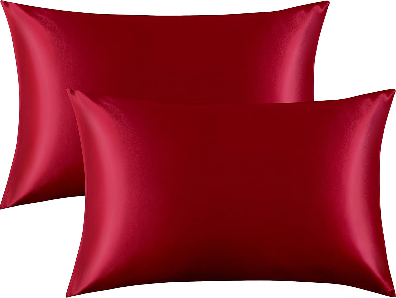 FLXXIE 2 Pack Satin Pillowcases for Hair and Skin, Luxury