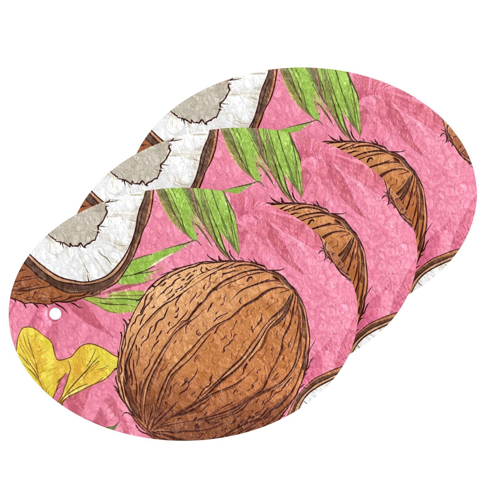 Absorbent Non Toxic Dish Sponge Effortless Dish sponges for Washing Dishes New Home Essentials (3 Count)