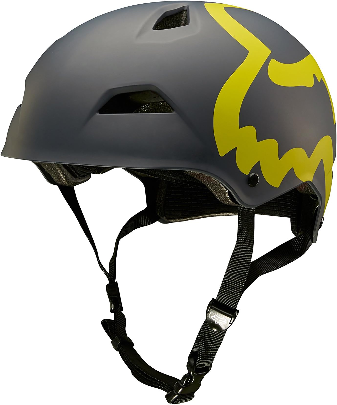 FOX Men's Flight Eyecon Helmet, Men, 19097-019, Black/Yellow