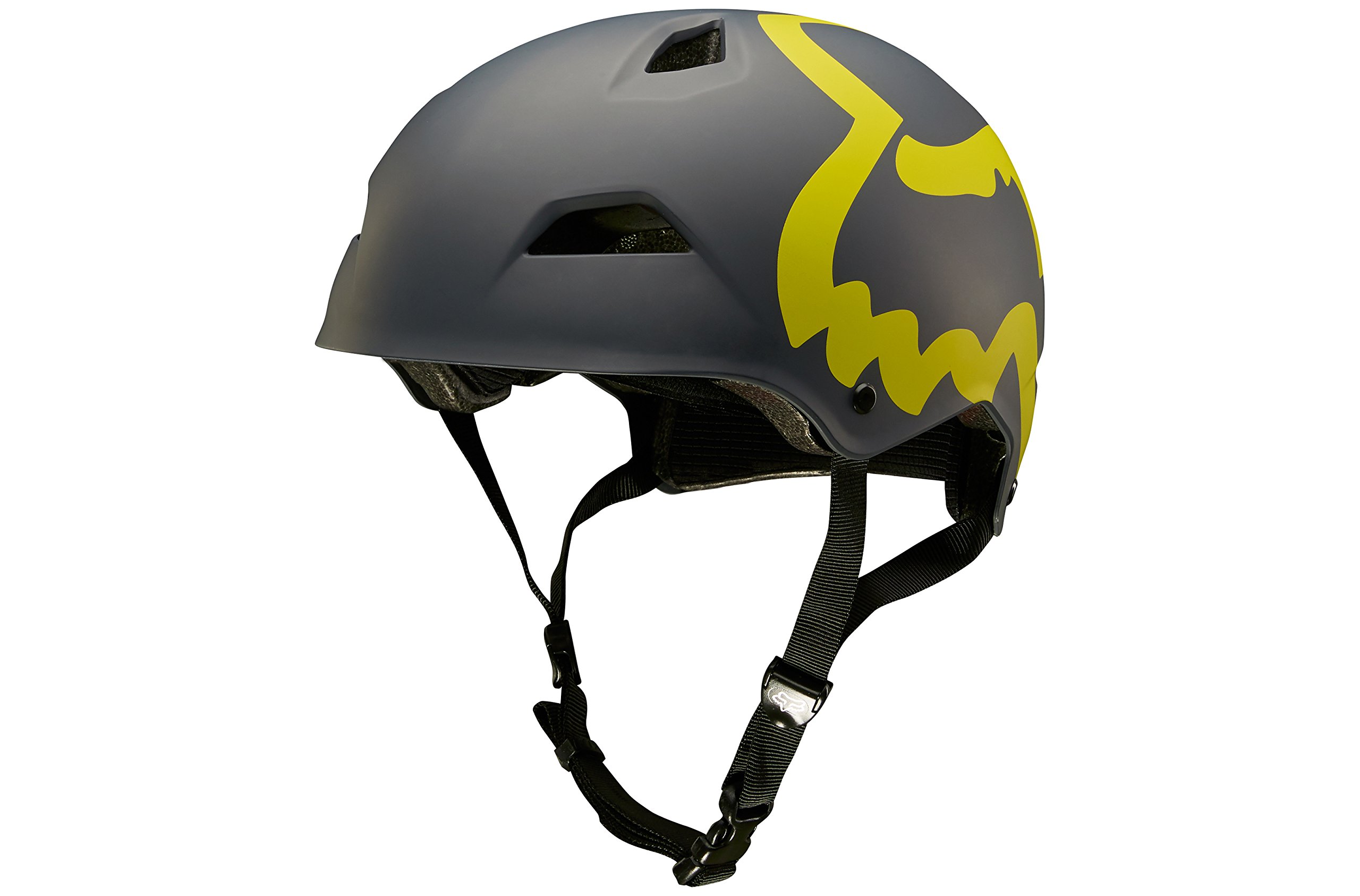 FOX Men's Flight Eyecon Helmet, Men, 19097-019, Black/Yellow