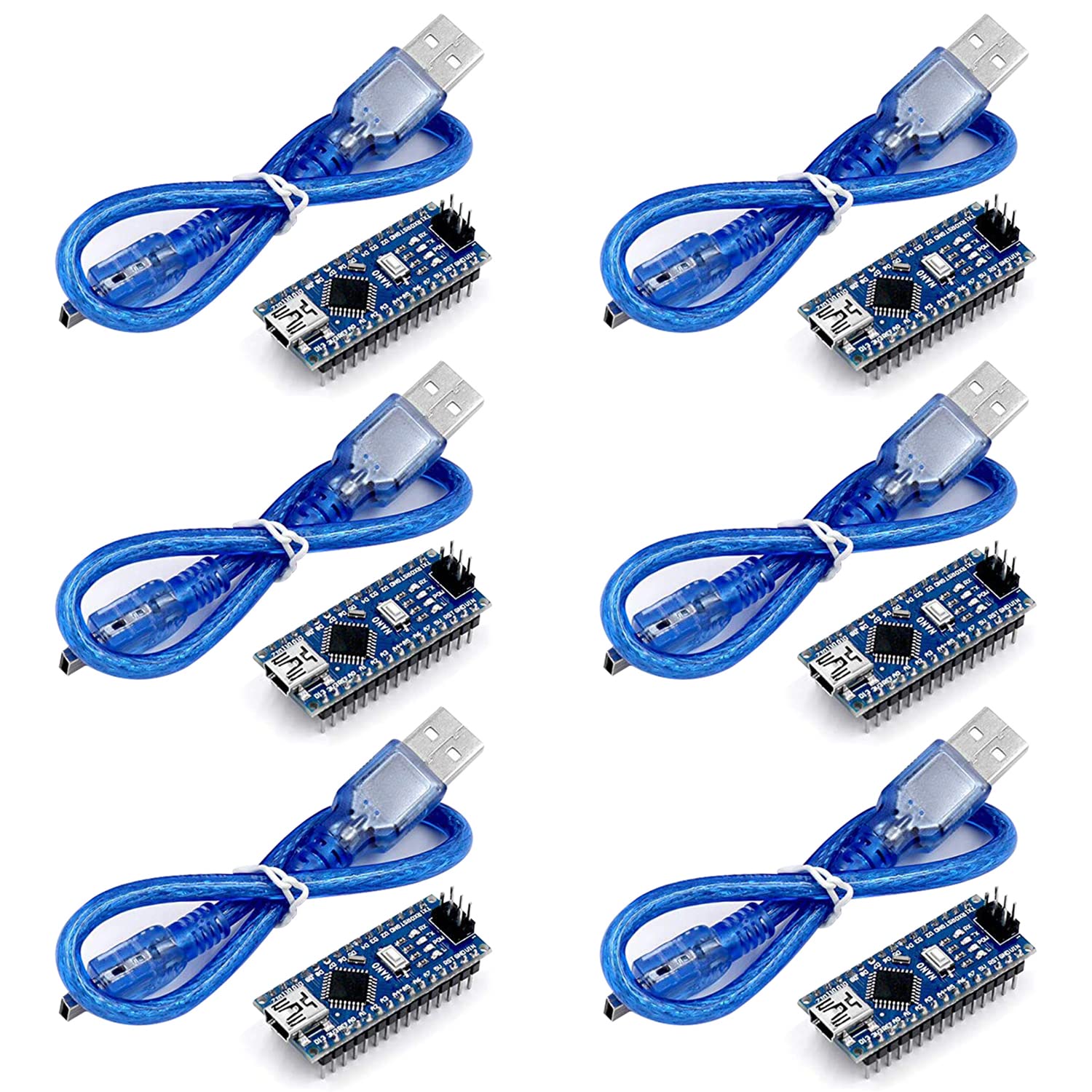 Mini USB Nano 3.0 Atmega328P-AU Atmega328 Microcontrolador Para Arduino FT232 5V 16M