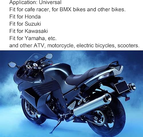 Miniatura 4 de Reposapiés de motocicleta, reposapiés plegable, pedal de acero universal para motocicleta retro, ATV Scooter