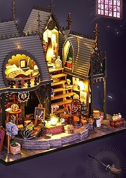 ♡完成品 ミニチュアドールハウス　(オルゴール.電池付き) ♡.完成品ミニチュアドールハウス (電池付き) - メルカリ