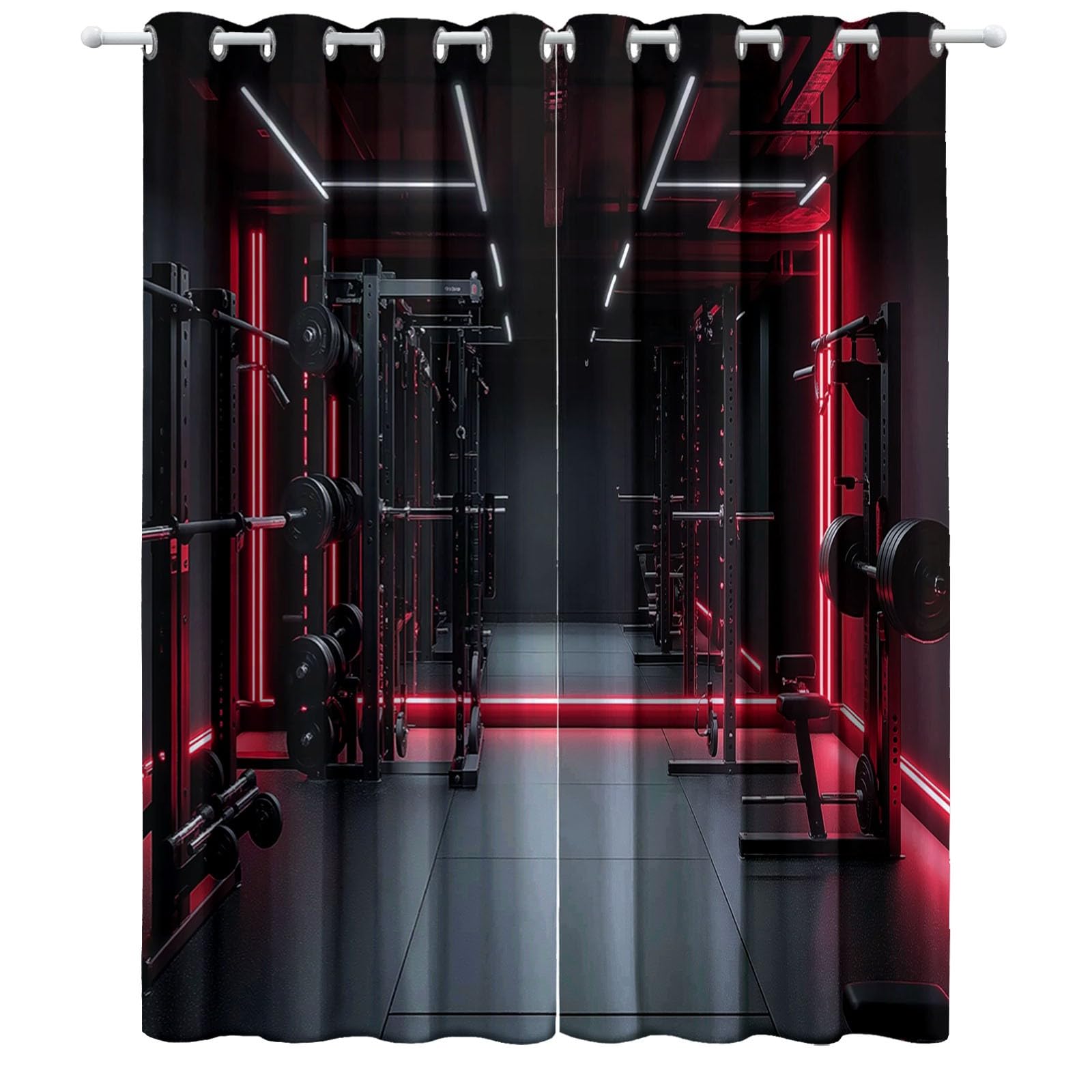 Tende Oscuranti Termiche Isolanti 91.5 x 214 cm Nero Camera da Letto