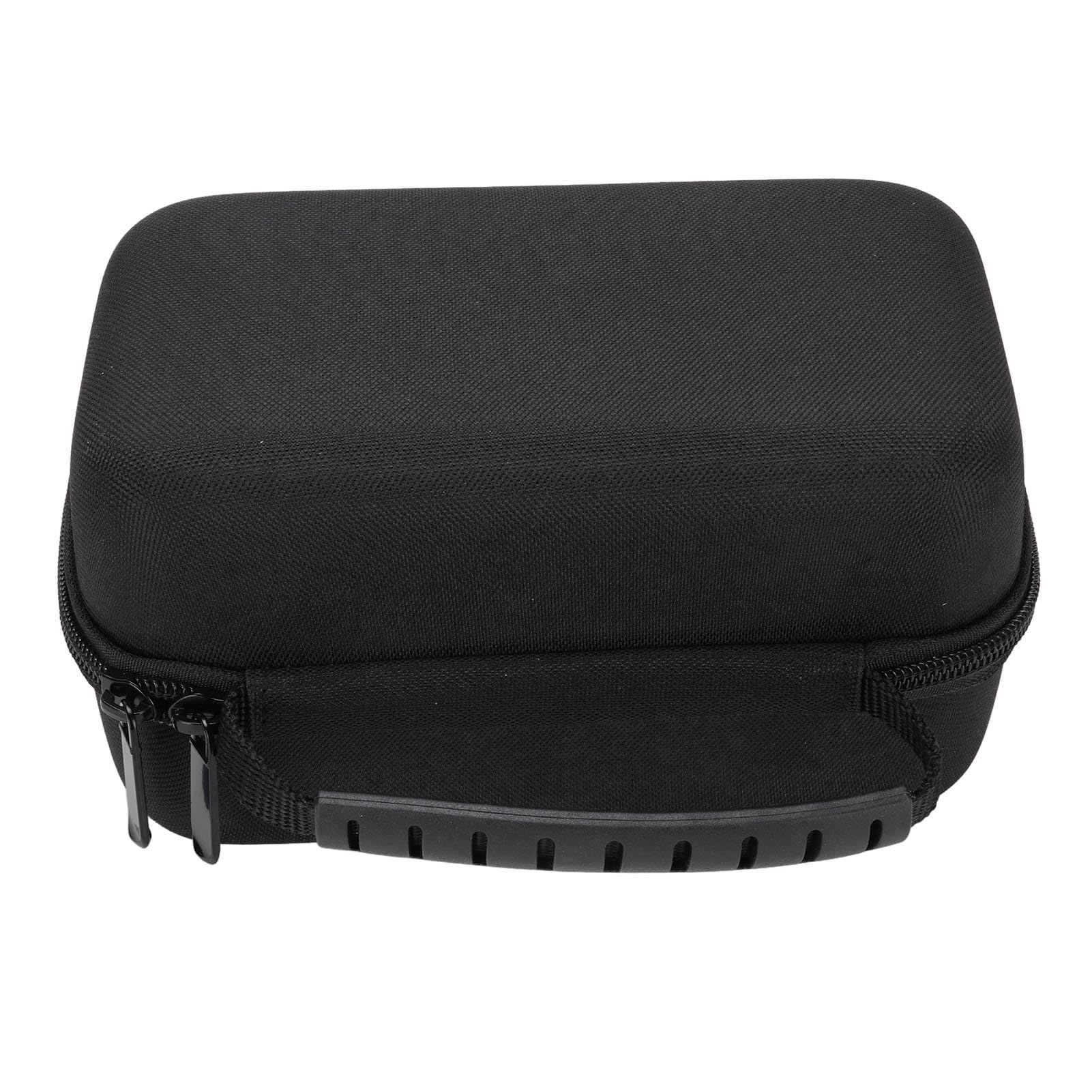 Wakects Custodia Rigida per Altoparlante Custodia da Trasporto per Altoparlante in Nylon EVA con Scomparti per Accessori Maniglia con Rivestimento Morbido per Riporre in Viaggio Uso Quotidiano (BLACK)