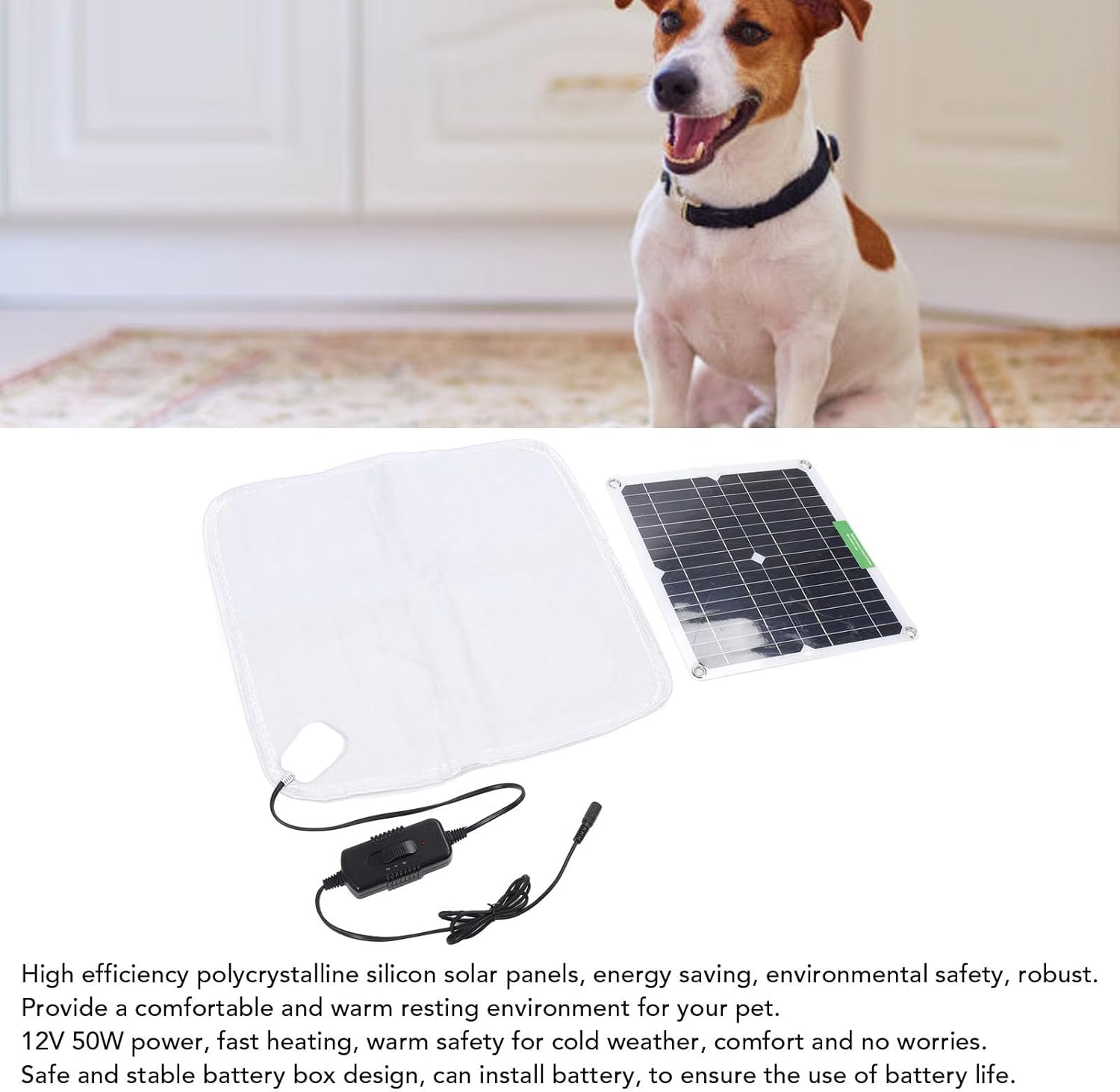 Stay Cozy Anywhere: The Ultimate Solar Panel Pet Heating Pad Reviewed!