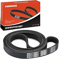 A-Premium EPDM Serpentine Belt for Honda Accord Odyssey Pilot Ridgeline, Acura MDX TL RL ZDX & Mercedes E350 ML350 GLK350 - 84.06" 6-Rib K060841