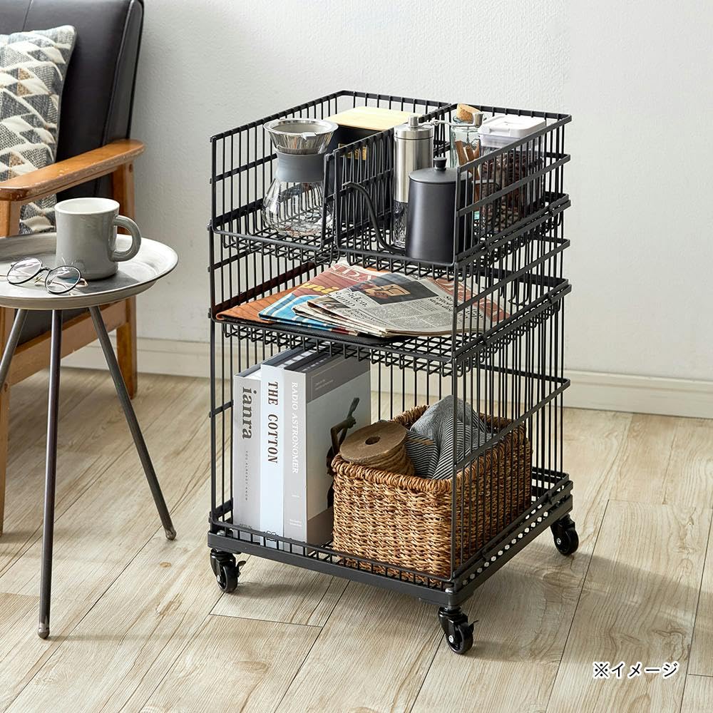 Amazon.co.jp: カインズ(CAINZ) アイアンキャリコ用キャリー Nブラック