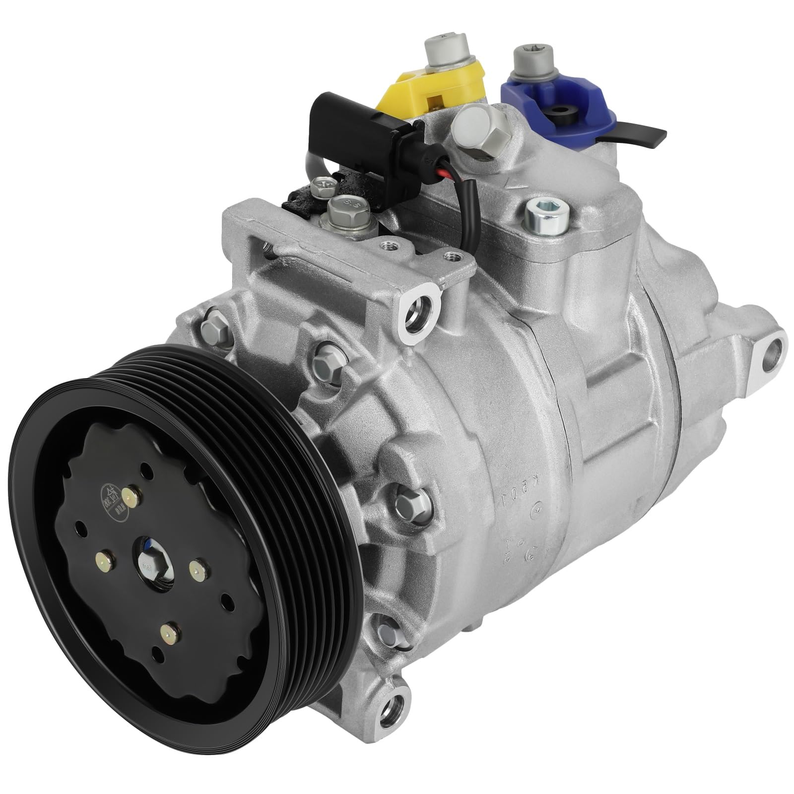 CCIYU AC Compressor w/Clutch for Volkswagen Touareg 3.6L 2007-2017