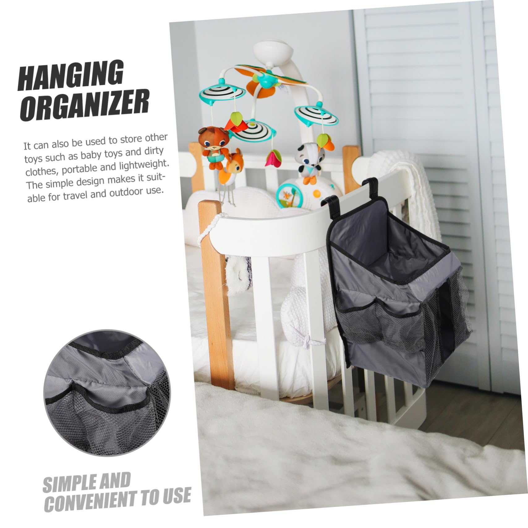 Multifunktionaler Wickel Organizer Windelsäckchen mit Robustem Material und Hängbar Vielseitige Aufbewahrungstasche für Babywindeln und Utensilien für Unterwegs Geschenk für Neue