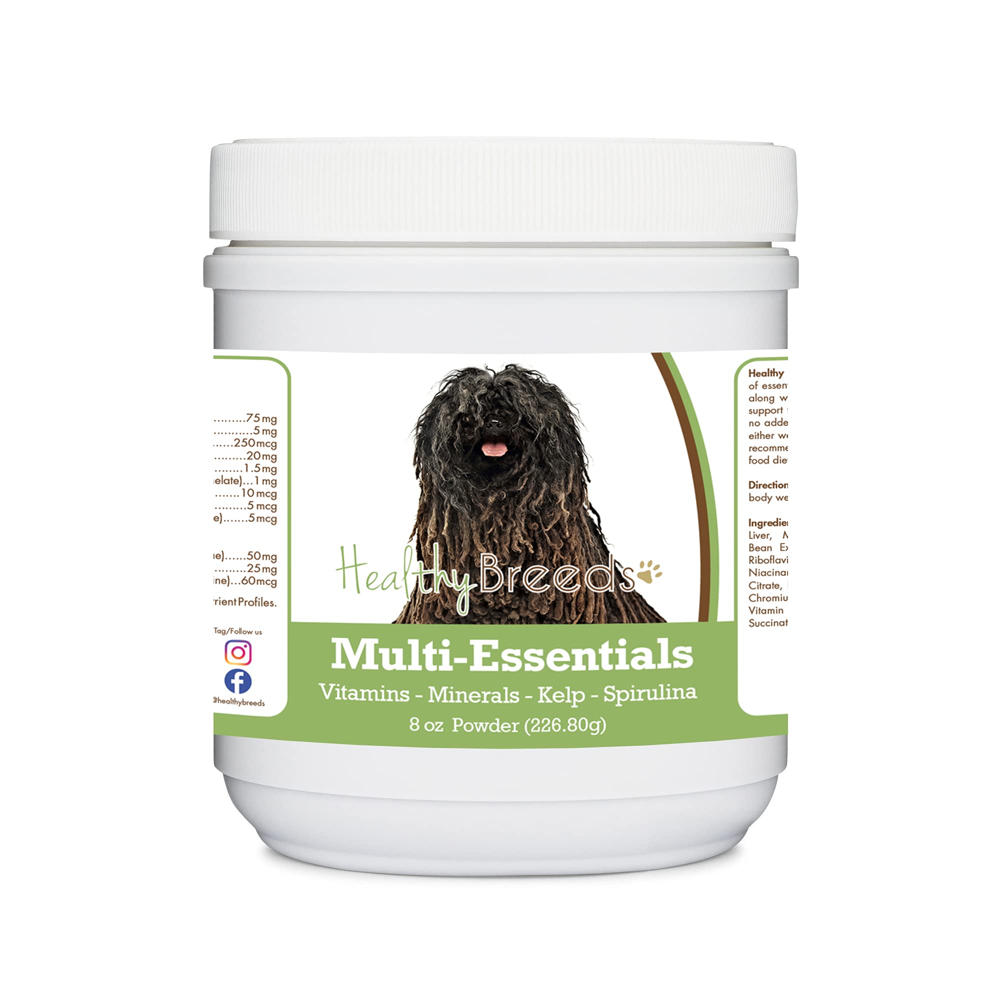 Healthy Breeds Pulik Multi-Essentials Powder for Dogs 8 oz