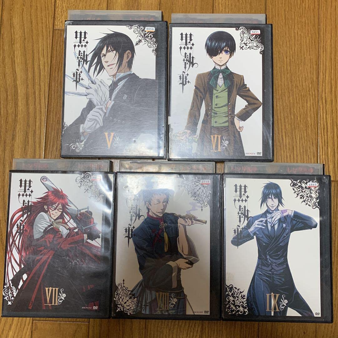 Amazon.co.jp: 全巻セット黒執事 13期 全巻+OVA DVD : パソコン・周辺機器