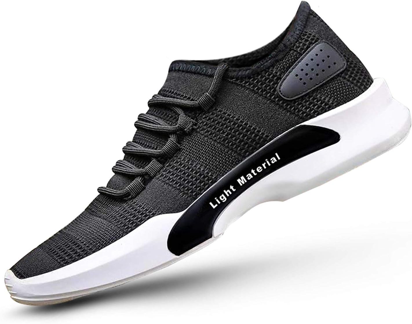 Men' S Mesh Black/Grey Running Sports Walking Casual Sneakers Shoes