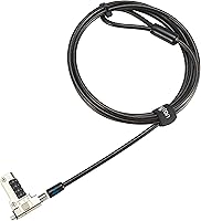 Vista 1 de Kensington Slim N17 2.0 - Cerradura de combinación para portátiles Dell con ranura en forma de cuña (K65094WW)