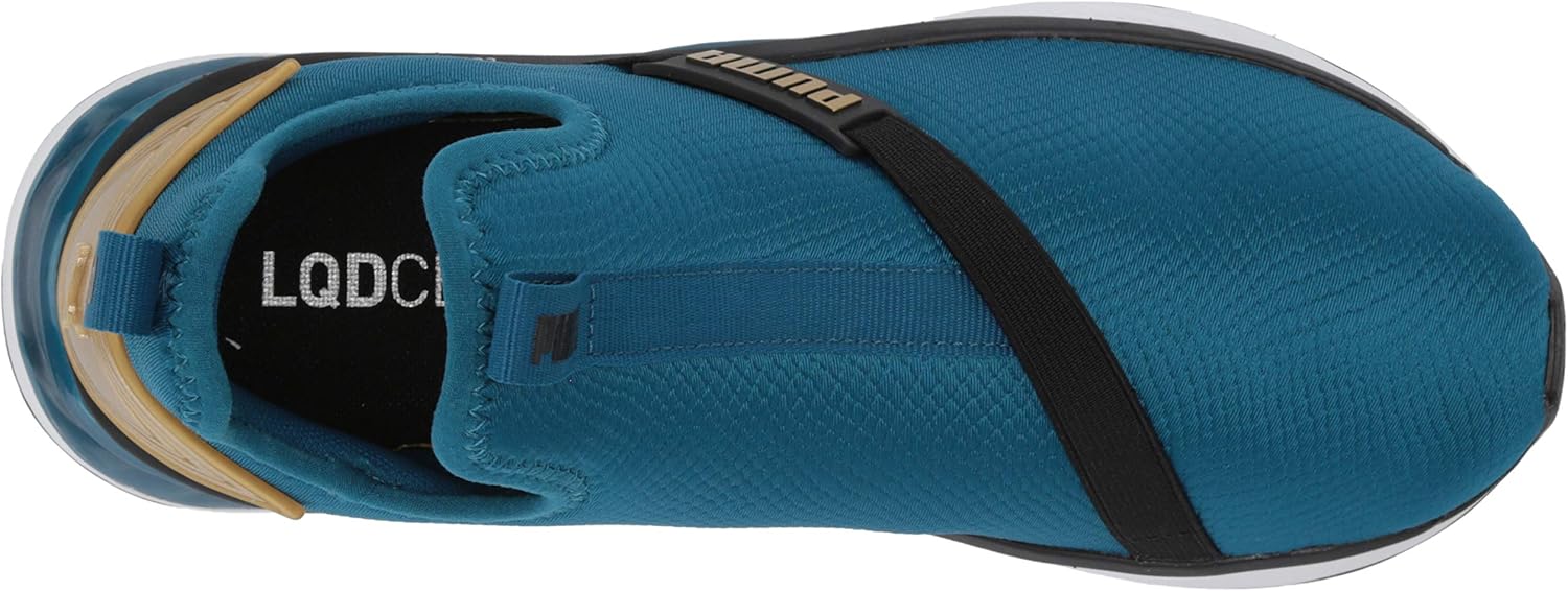 PUMA womens LQD Cell Shatter XT,Digi-blue-Puma Team Gold-Puma Black,9 M US