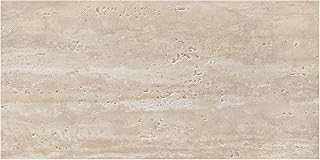 10-Sheet Beige Travertine Natural Clay Mosaic Tile, 12