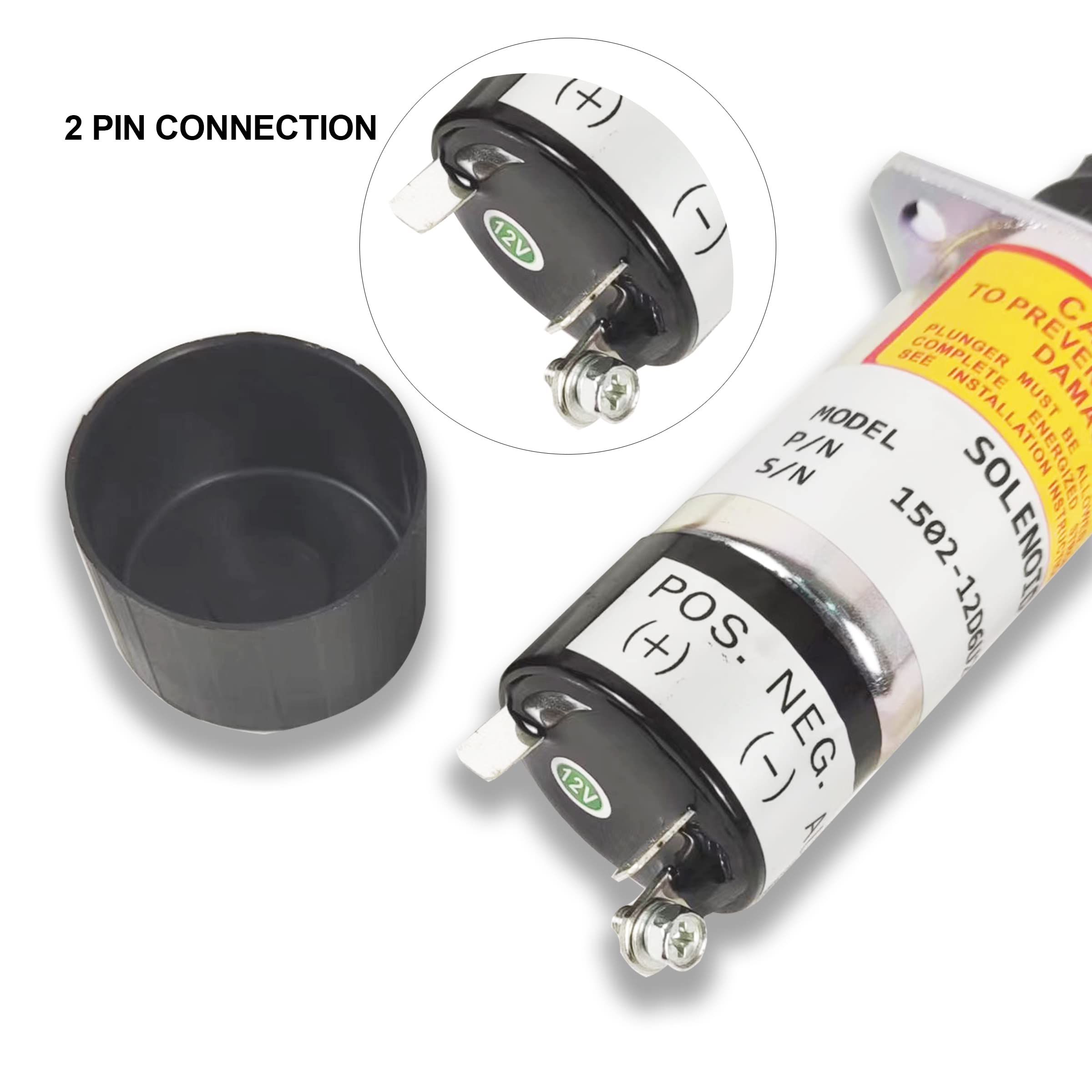 Trombetta Solenoid DAMIFU 1502 Series 12-24V Fuel Shut Off