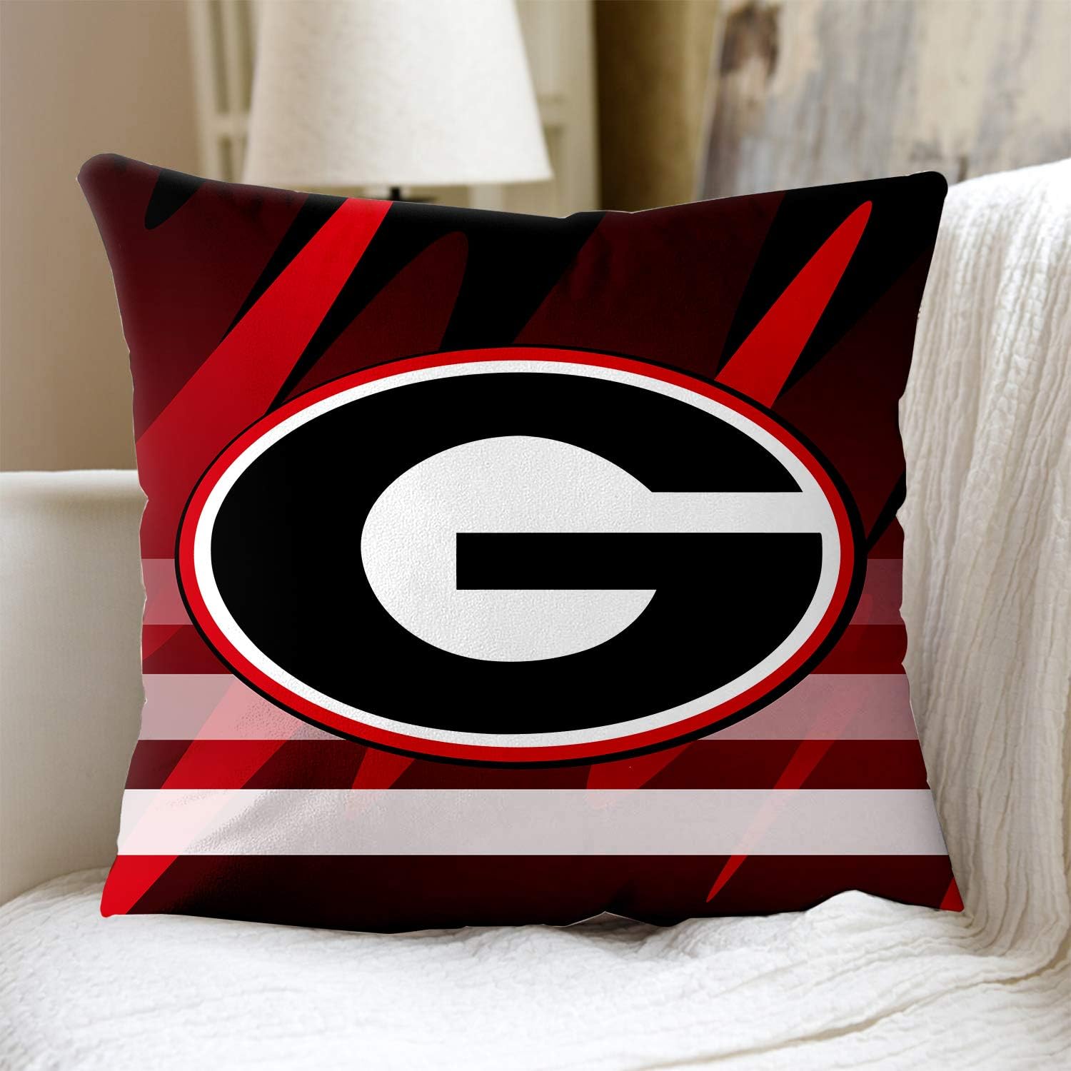 Kentucky Widlcats University Team Decorative Throw Pillow Covers Soft Pillowcase for Couch Sofa Bedroom Set of 2, 18'' x 18'' : Sports & Outdoors