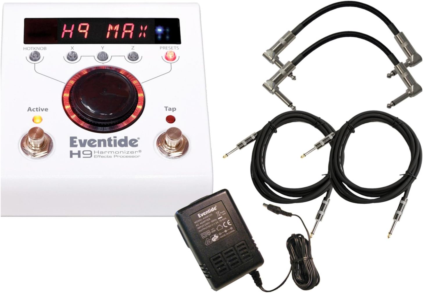 Eventide H9 MAX Professional Multi-Effects Pedal w/ 4 Cables and Power Supply
