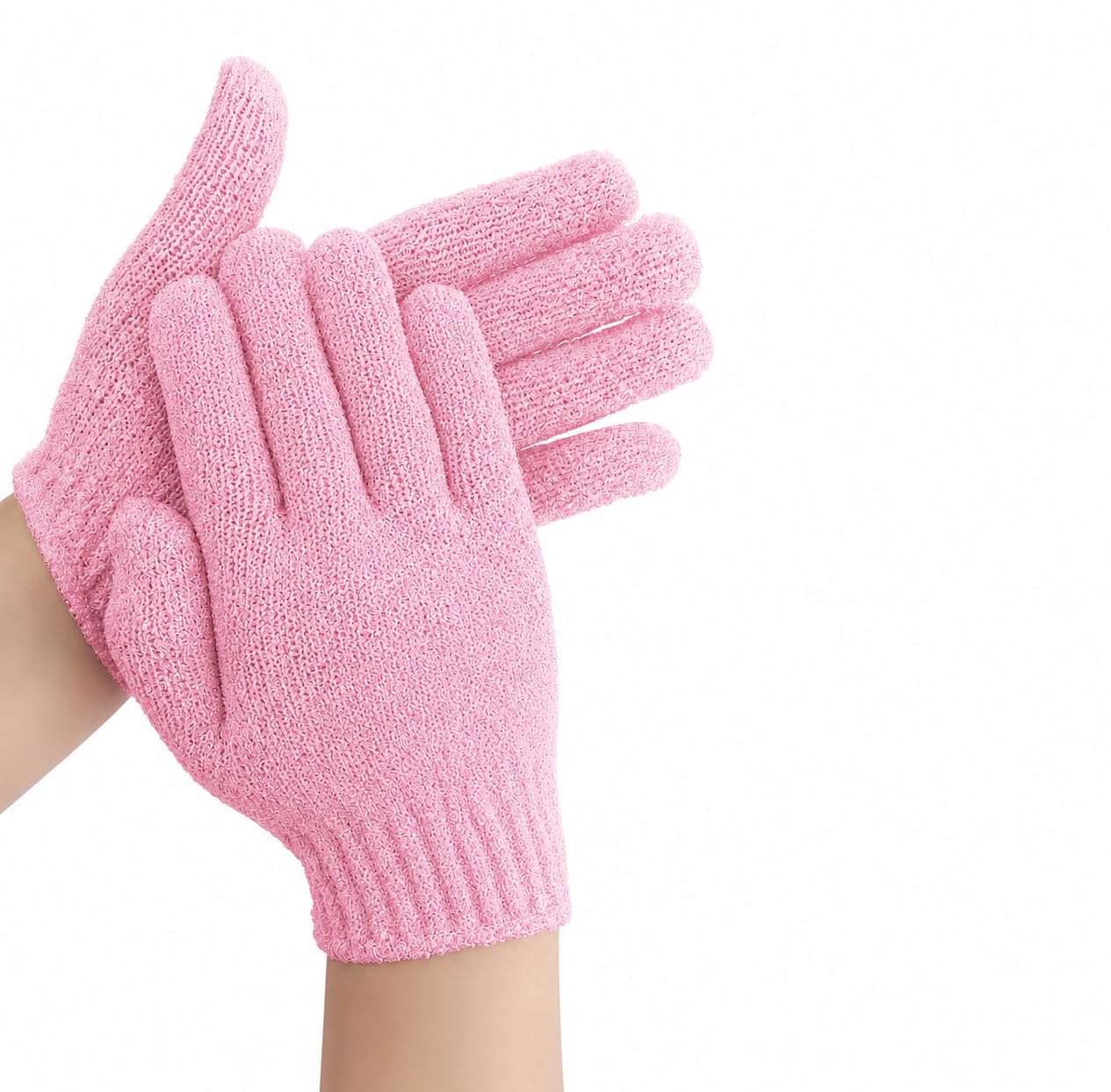 Exfoliating Loofah Bath Gloves – Deep Cleansing Shower Scrub Mitts for Men & Women – Reusable Body Exfoliator Gloves for Dead Skin Removal, Smooth & Glowing Skin(2 pcs) Exfoliating Loofah Bath Gloves – Deep Cleansing Shower Scrub Mitts for Men & Women – Reusable Body Exfoliator Gloves for Dead Skin Removal, Smooth & Glowing Skin(2 pcs)