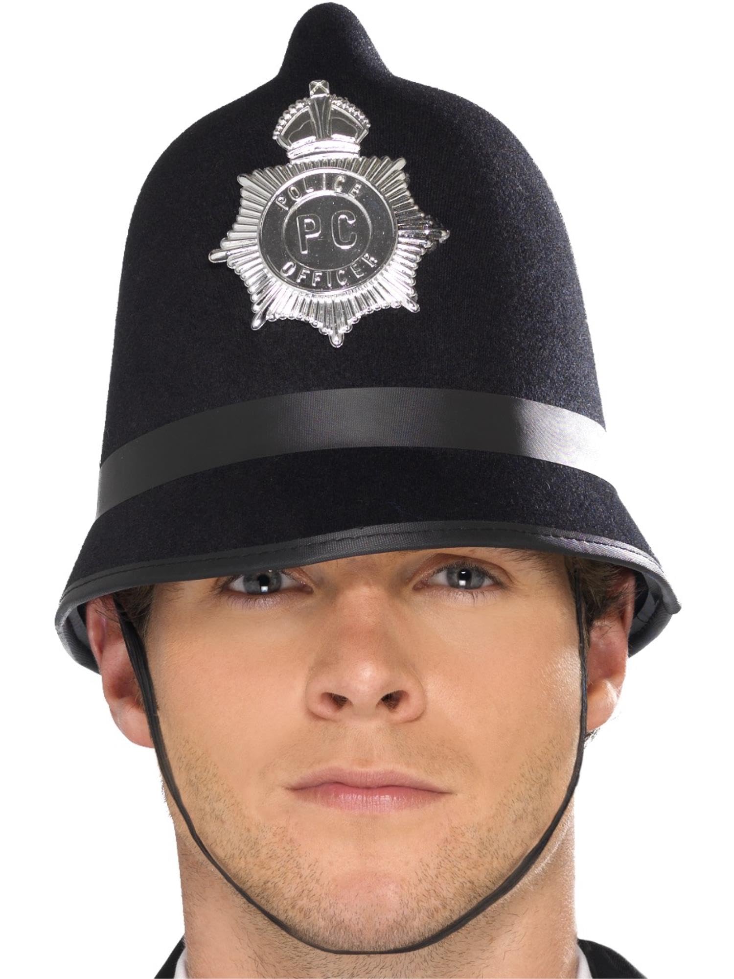 Policeman's Helmet with Badge Adult