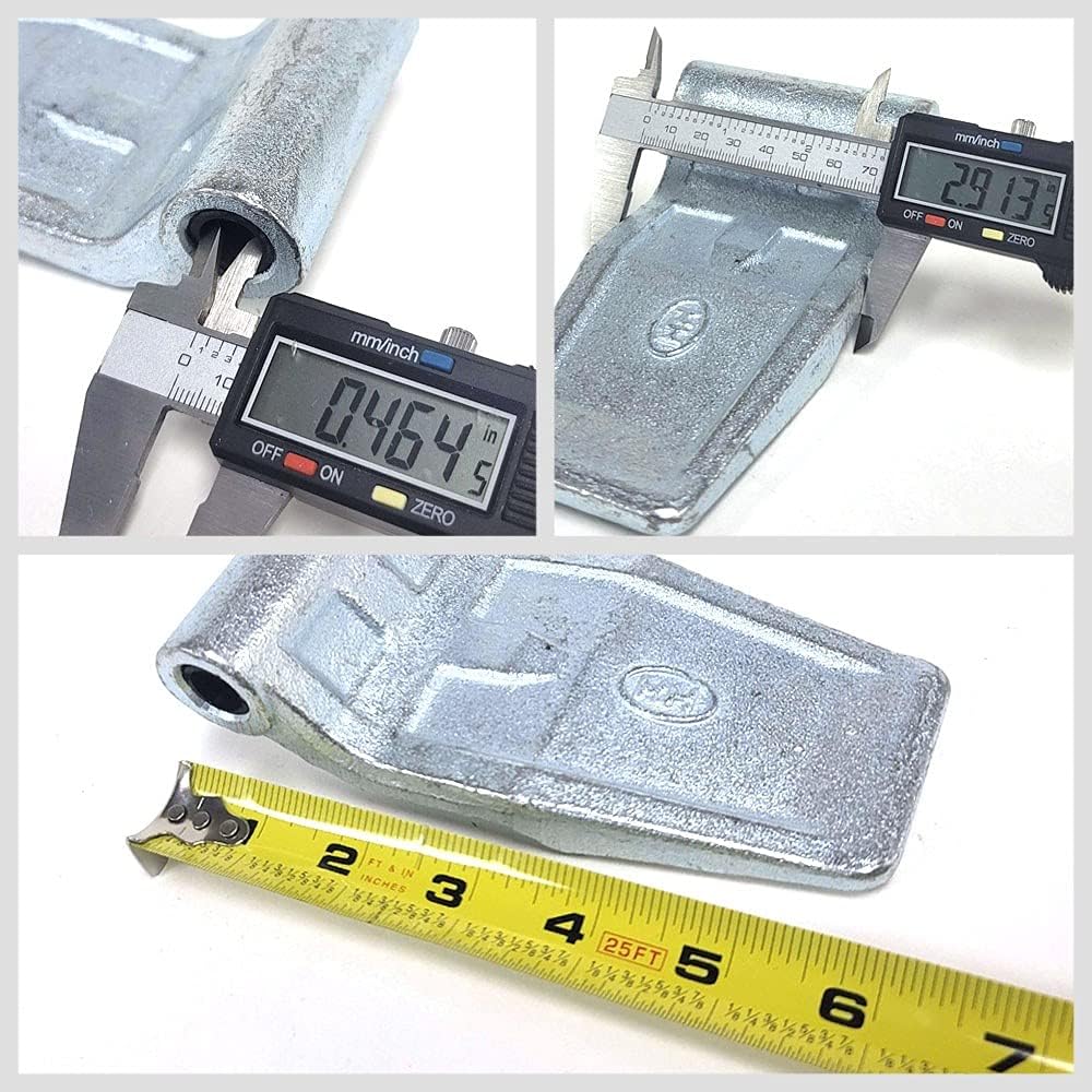 Steel Container Weld On w/Bushing 3" x 6" Door Hinge Semi Truck Trailer Cargo (CC06)