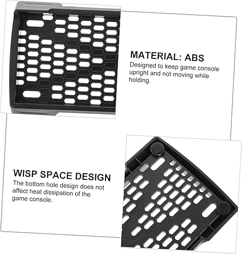 Miniatura 4 de Gatuida 4pcs Bracket Vertical Stand for Game Console Stand with Cooling Vent Cooling Stand for Game Console Cooling Vertical Stand Vertical Holder