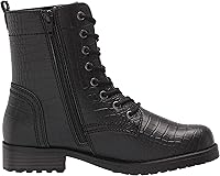 Vista 6 de Tienda Essentials - Botas de combate con cordones para mujer
