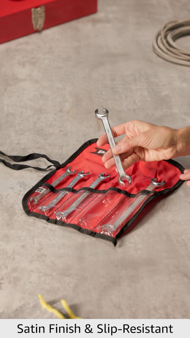 Proto Stanley J3700M Metric Double End Flare Nut Wrench Set, 6